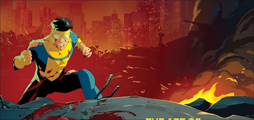 Art of Invincible Season 2 Cover Art