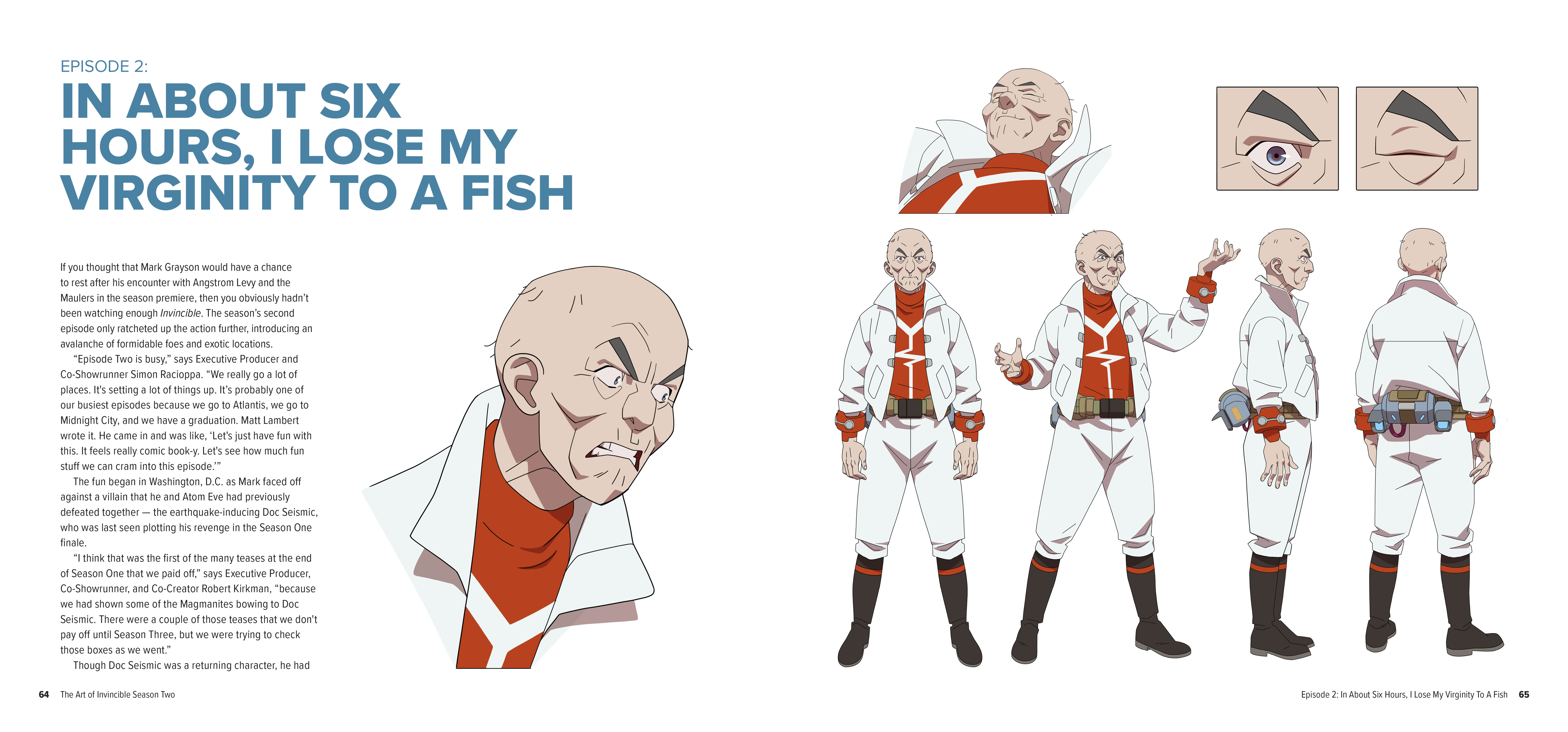 Art of Invincible Season 2 Page 2