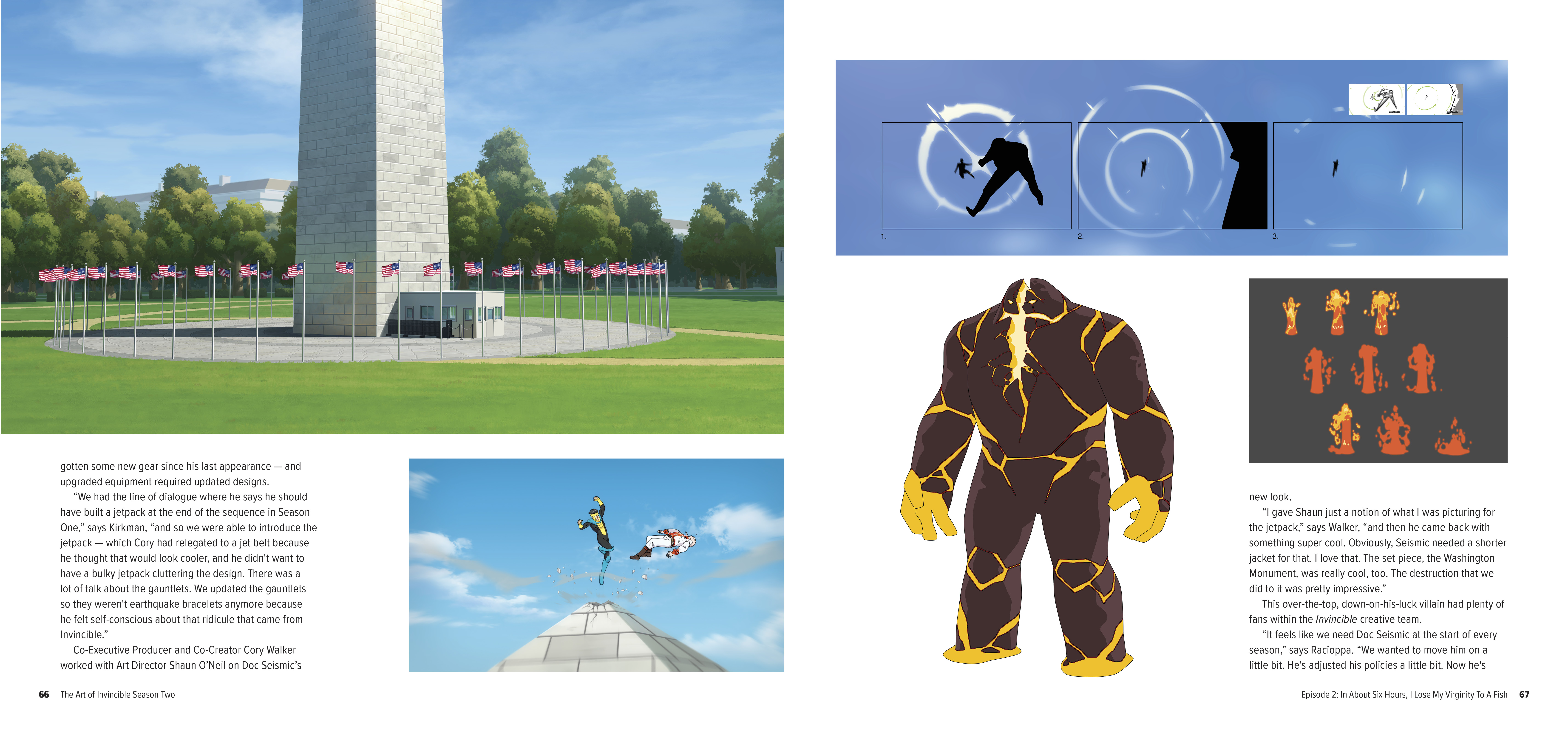 Art of Invincible Season 2 Page 3