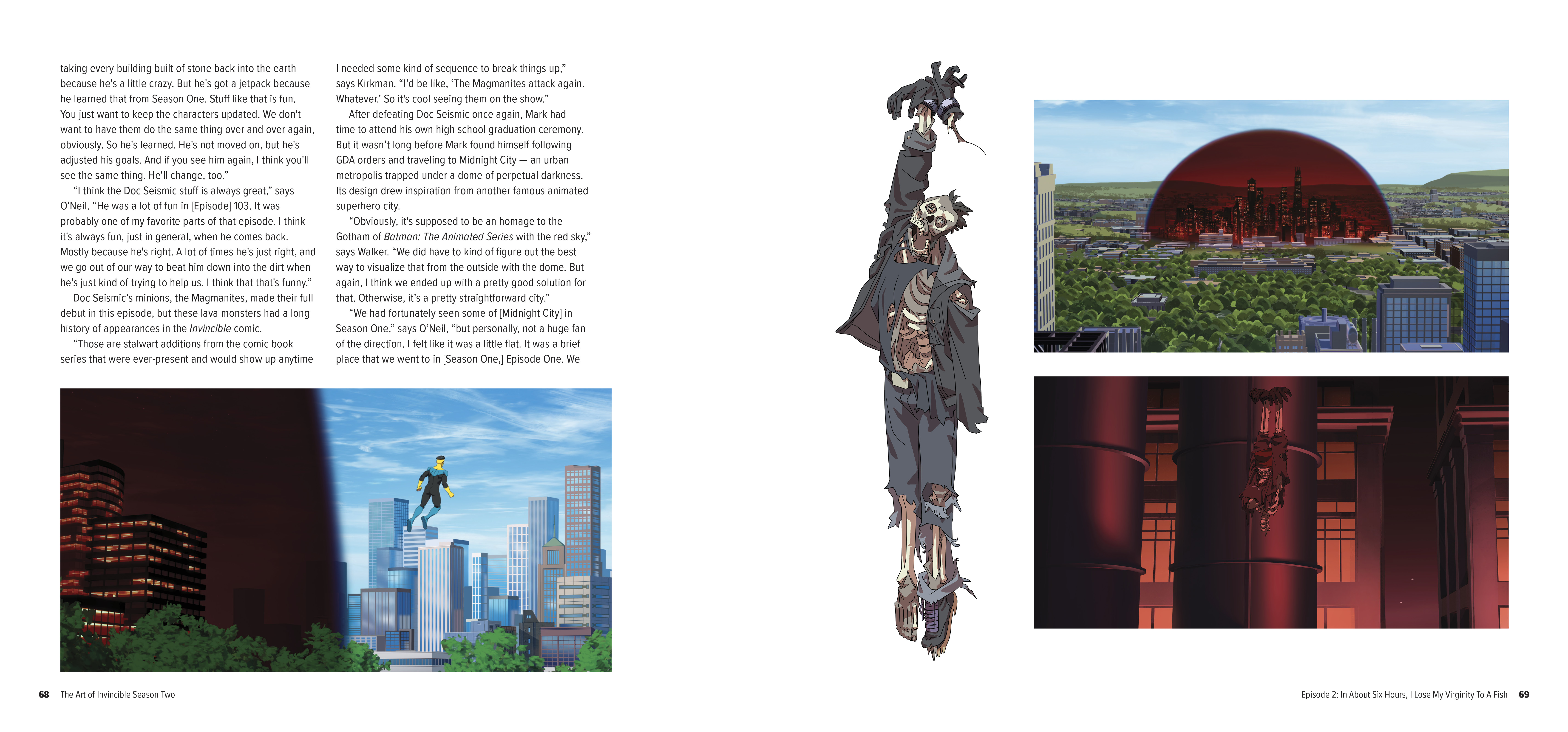 Art of Invincible Season 2 Page 4