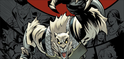 Astounding Wolfman Cover Art