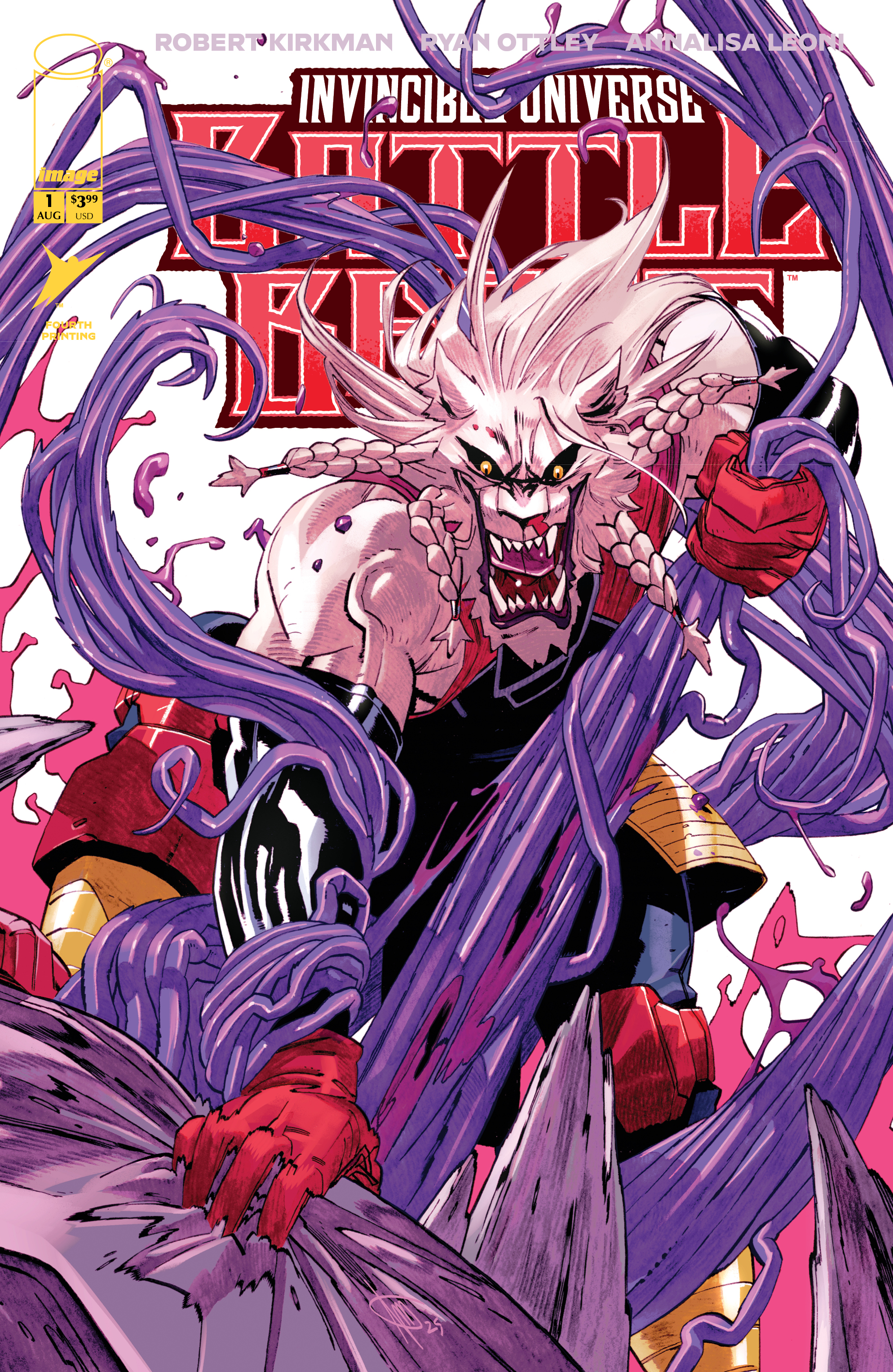 Battle Beast 1 Fourth Printing Cover